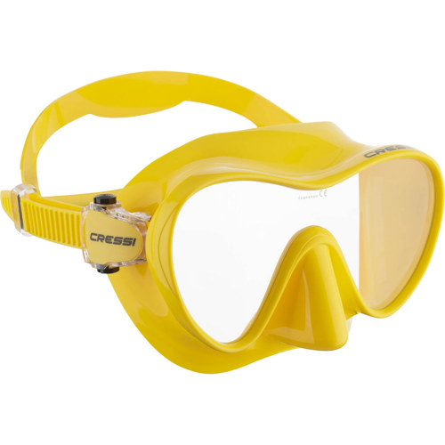 Cressi Frameless F1 Mask Yellow