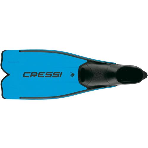 Cressi Rondinella Full Foot Fins, Blue 4/5