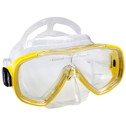 Cressi Onda Snorkeling Mask Yellow