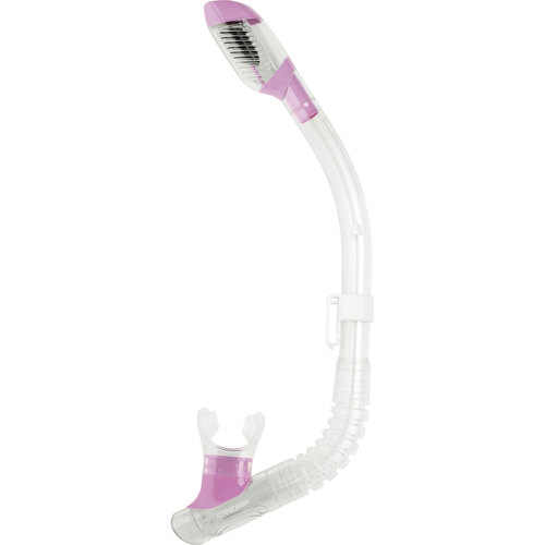 Cressi Mini Dry Junior Snorkel Lilac