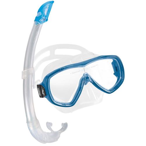 Cressi Onda Mask with Mexico Snorkeling Package Clear/Blue