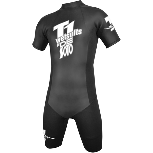 De Soto T1 Espresso Triathlon Shorty Wetsuit, Mens SunnySports