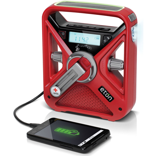 Eton FRX3 American Red Cross Multifunction Radio and Charger ARCFRX3WXR
