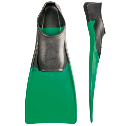 Finis Long Floating Fins Black/Dark Green 3X-Large