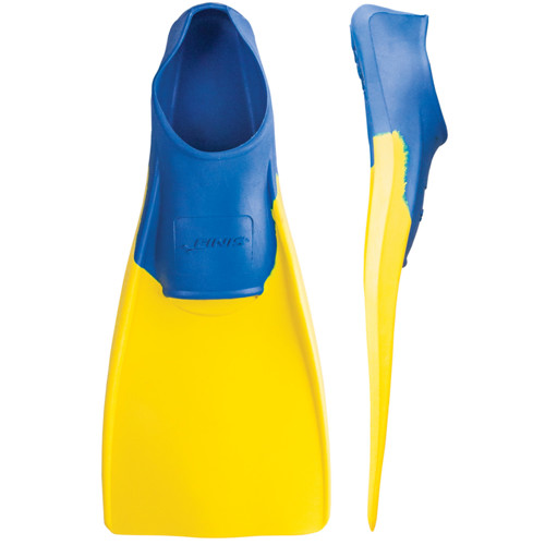 Finis Long Floating Fins Blue/Yellow X-Small