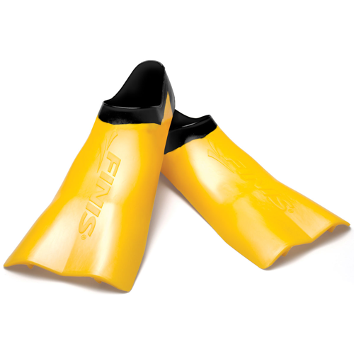 Finis Zoomers Fit Swim Fins, Yellow/Black