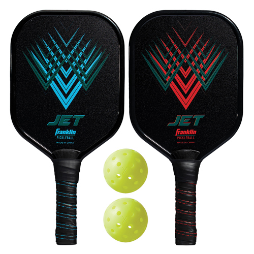 Franklin Jet Aluminum Pickleball Paddle and X-40 Ball Set