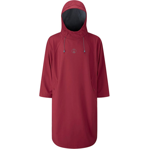 Fourth Element Storm Poncho X-Large Burgundy