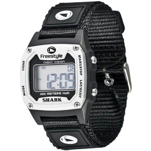 Shark by Freestyle Shark Classic Watch - Silver/Black Nylon