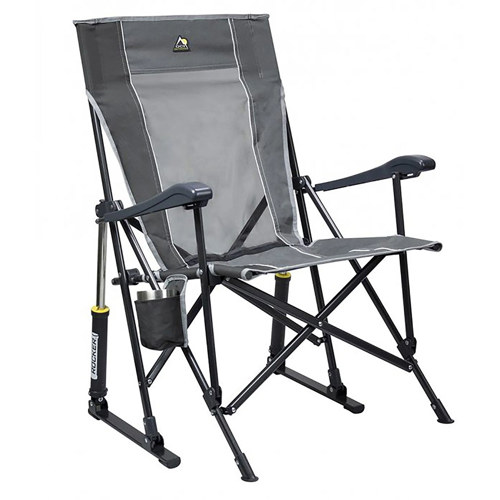 GCI Outdoor Roadtrip Rocker Camping Chair Mercury