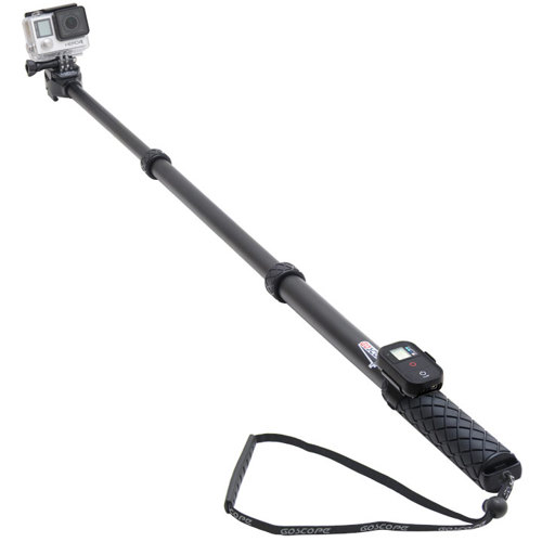 GoScope BoostPlus GoPro Extender Pole 17" to 40", Black B00SIKMYCQ