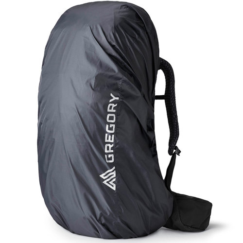Gregory 50L-80L Raincover, Lava Black
