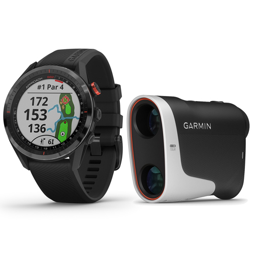 Garmin Approach S62 Premium GPS Golf Watch with Z30 6x Laser Range Finder