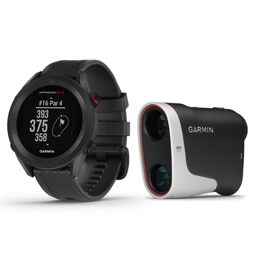 Garmin Approach S12 GPS Golf Watch with Z30 6x Laser Range Finder
