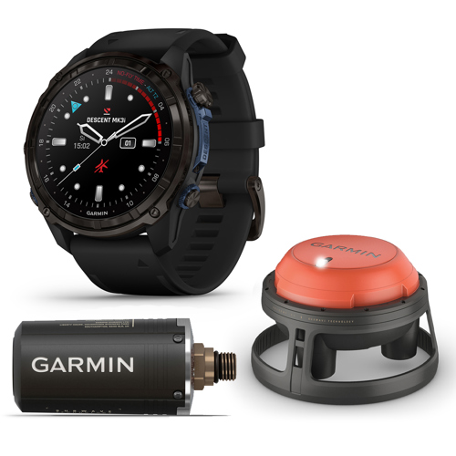 Garmin S1 Buoy with Descent Mk3i 51mm Smartwatch & T2 Descent Transceiver