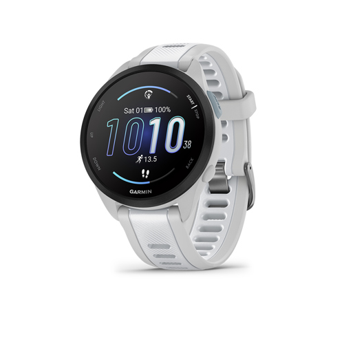 Garmin Forerunner 165 Music GPS Smartwatch Mist Gray/Whitestone