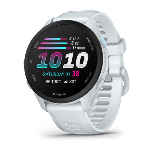 Garmin Forerunner 70 GPS Running Smartwatch White