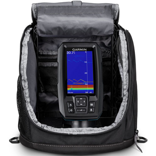 Garmin STRIKER Plus 4 Portable Ice Fishing Bundle with Dual BeamIF
