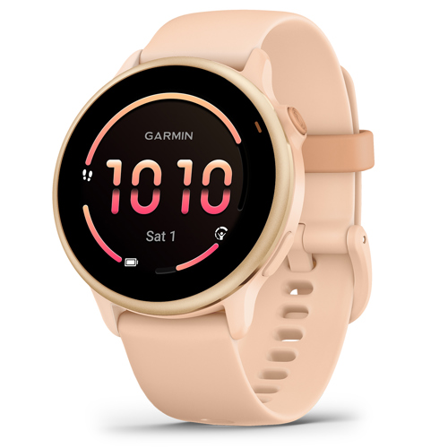 Garmin vivoactive 6 42mm GPS Smartwatch Pink Dawn