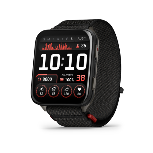 Garmin Venu X1 AMOLED GPS Smartwatch Black/Slate Titanium Case/Nylon Band