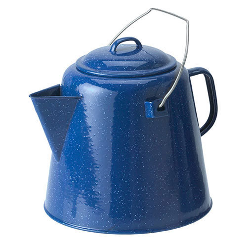 GSI Outdoors Enamelware Coffee Boiler 20 Cup Blue