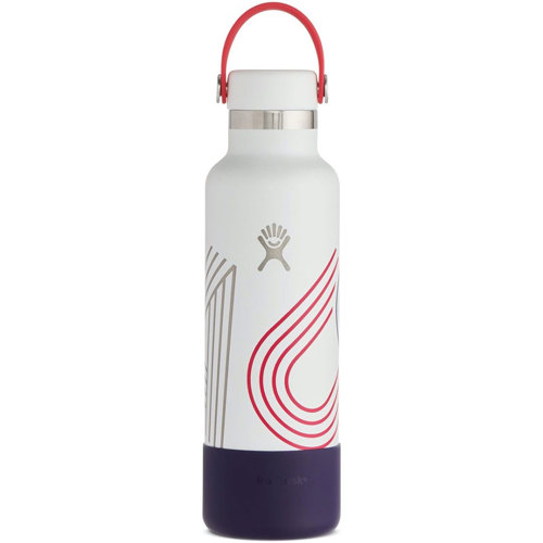 Hydro Flask USA 21oz Standard Mouth with Flex Cap & Boot Snowball, LE