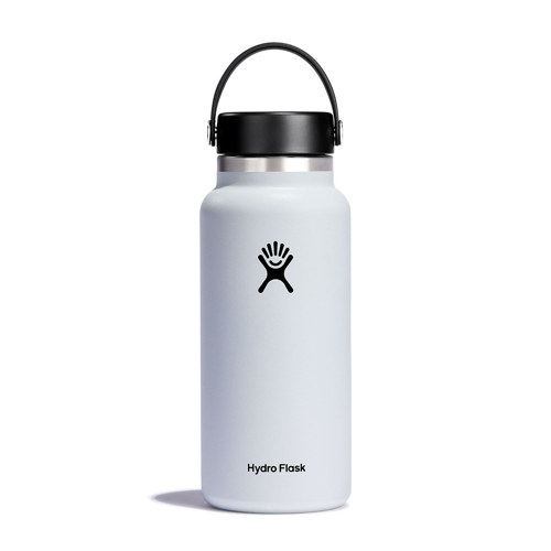 Hydro Flask 32 oz Vacuum Insulated S.S. Wide Mouth Water Bottle w/Flex Cap 2.0