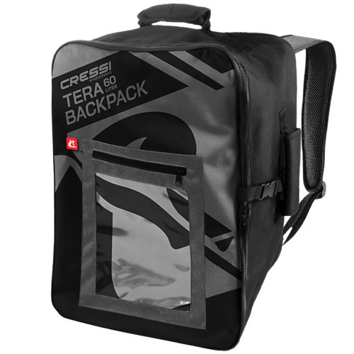 Cressi Hydrosports Tera Backpack 60L Black NW016050 SunnySports