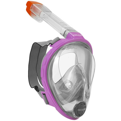 Download Head Sea Vu Dry Full Face Snorkeling Mask Sunnysports PSD Mockup Templates