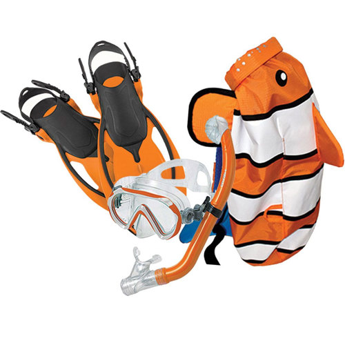 Head Sea Pals Jr Dry Set Large/X-Large Clownfish