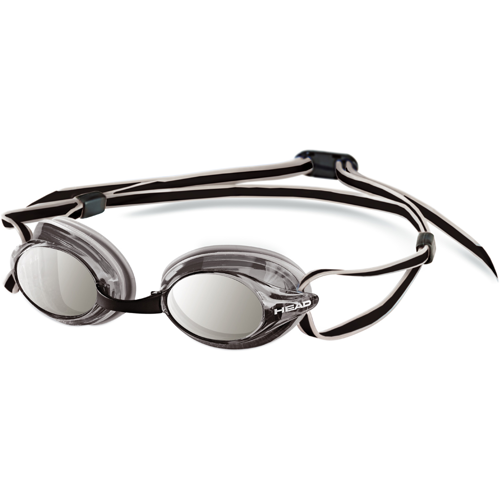 Head Venom Adult Swim Goggles, Blue Frame/Blue Mirrored Lens