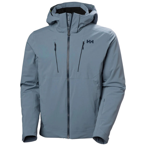 Helly Hansen Alpha 4.0 Ski Jacket for Men Medium Washed Navy
