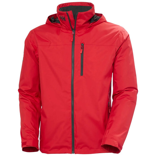 Helly Hansen Crew Hooded Midlayer Jacket 2.0 for Men Medium Red