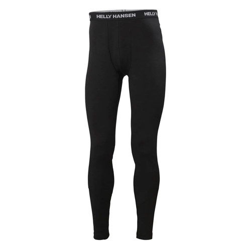 Helly Hansen LIFA Merino Midweight 2-In-1 Base Layer Pant for Men Small Black