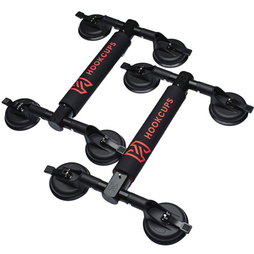 HookCups 1 Set of HookCups, 2-Pieces, Black