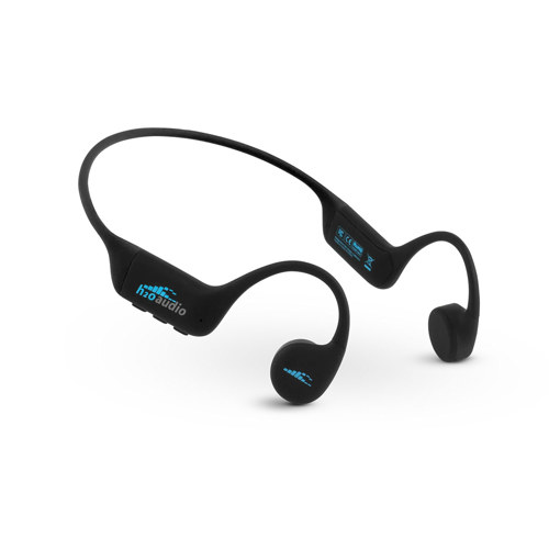 H2O Audio TRI 2 Waterproof Bone Conduction Multi-Sport Headphones with BT & MP3 Black