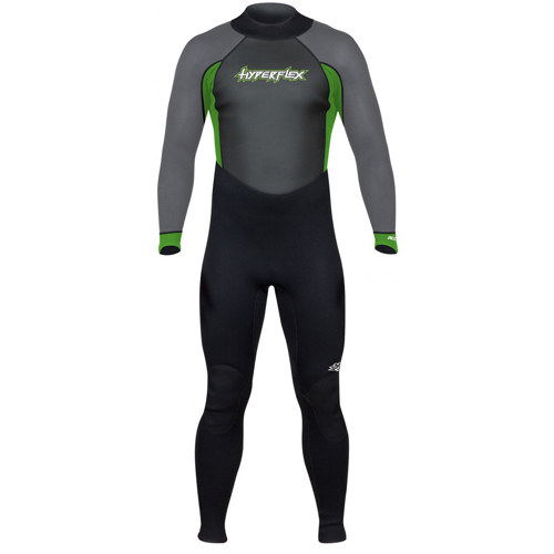 Hyperflex 3/2mm Access Men's Full Suit Medium Black/Green