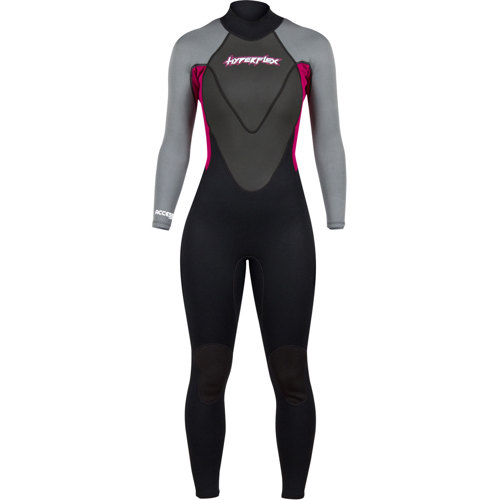 Hyperflex 3/2mm Access Women's Full Suit 10 Black/Purple