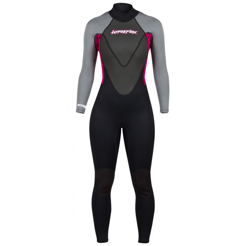 Hyperflex 3/2mm Access Women's Full Suit 12 Black/Purple