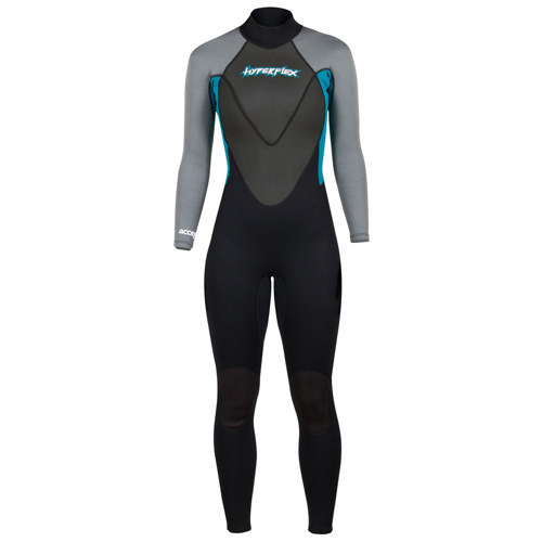 Hyperflex 3/2mm Access Women's Full Suit 8 Black/Teal