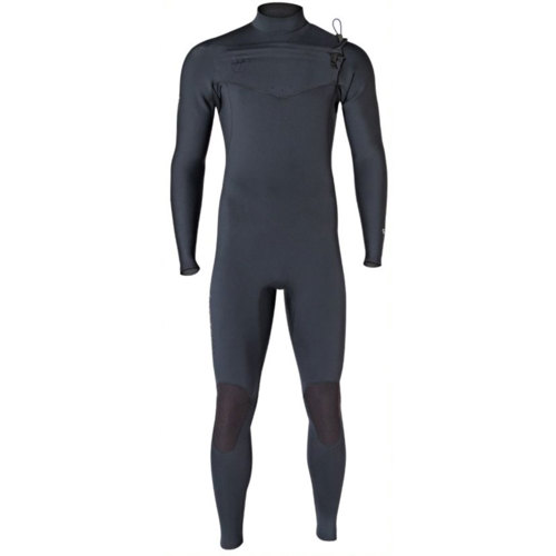 Hyperflex 3/2mm Greenprene Men's Chest Zip Full Wetsuit X-Large Long Black