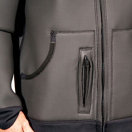 Hyperflex Playa 2mm Neoprene Hooded Jacket with Harness Zip