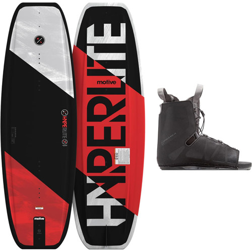 Hyperlite Motive Wakeboard with Frequency Bindings 134 cm