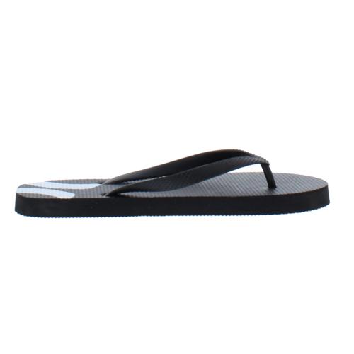 Hurley Joli Flip Flops For Women 8 Black/White