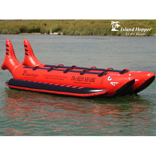 Island Hopper Elite Class Red Shark Boat, 10 Person RSPVC10