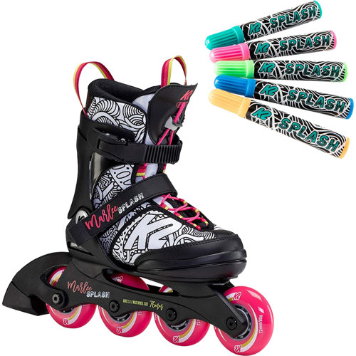 K2 Sports Marlee Splash Adjustable Inline Skate for Kids