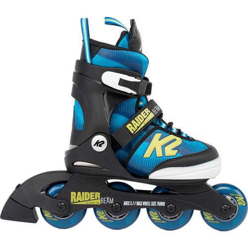 K2 Sports Raider Beam Inline Skates for Boys 11-2 Blue