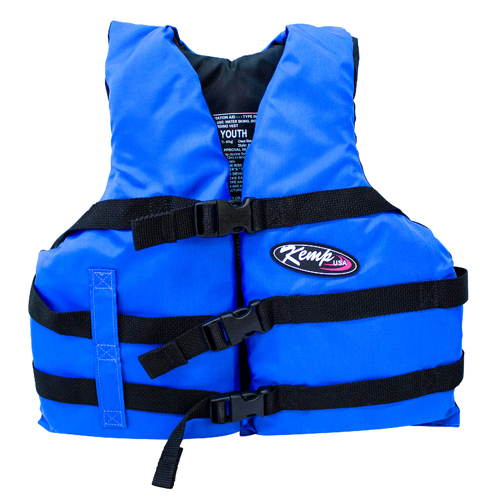 Kemp Universal Life Jacket Blue Youth