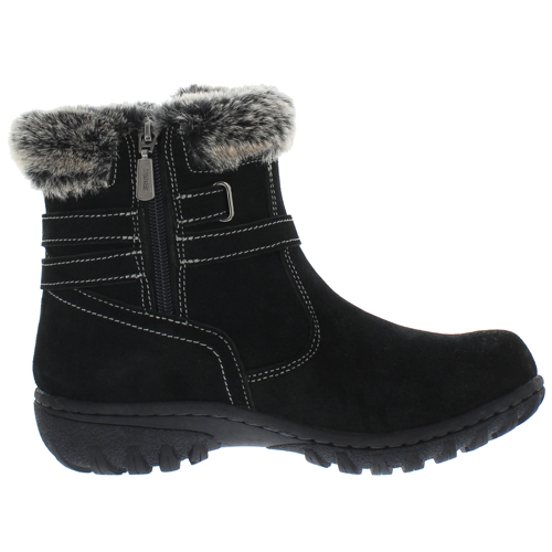 womens black winter ankle boots