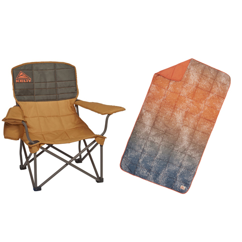 Kelty LowDown Chair and LimitedEdition Bestie Blanket Package